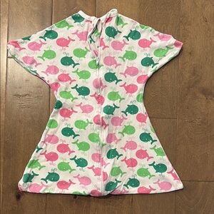 3-6 mo Whale Print Baby Zipadee-Zip Sleep Sack